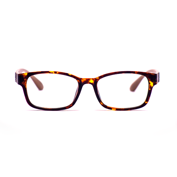 Rectangular Café Jaspeado Opaco y Madera