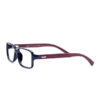 Rectangular Negro Brillante y Madera - Imagen 2