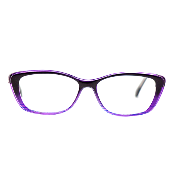 Tipo Gato Negro y Violeta Degradé