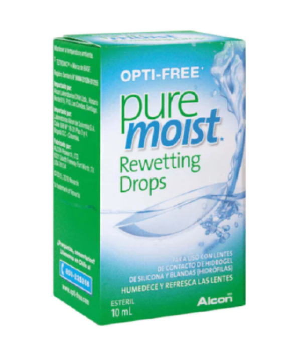 Opti-Free Puremoist Rewetting Drops 10ml
