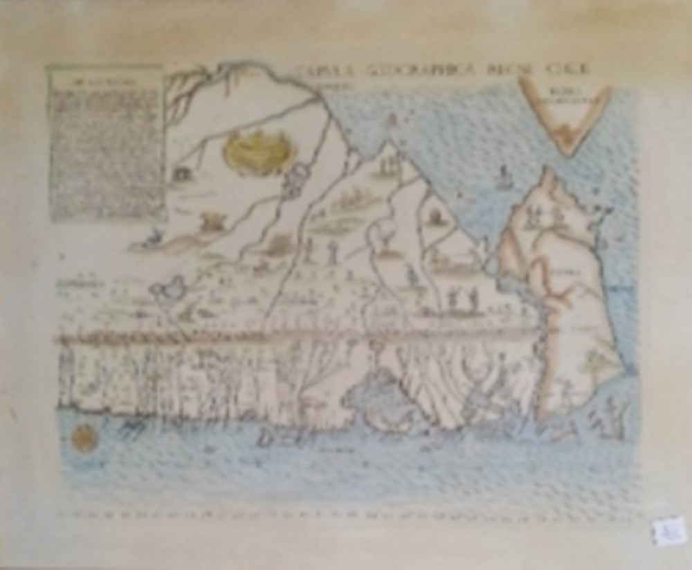 Grabado en Xilografía, (1646, S. XVII)